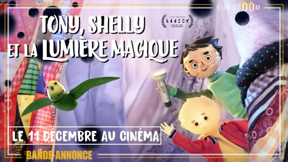 Video for the film Tony, Shelly and the Magic Light — Bande annonce - TONY, SHELLY ET LA LUMIÈRE MAGIQUE -  Au cinéma le 11 décembre 2024