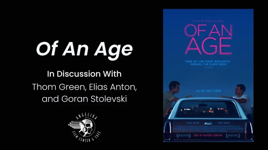 Video for the film Of an Age — OF AN AGE | In Conversation with Thom Green, Elias Anton, and Goran Stolevski