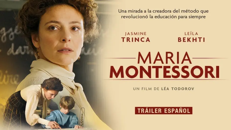 Video for the film Maria Montessori — MARIA MONTESSORI | Tráiler Español | 1 de mayo en cines