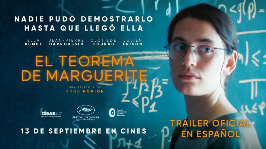 Video for the film Marguerite's Theorem — EL TEOREMA DE MARGUERITE | Tráiler español | 13 de septiembre estreno en cines