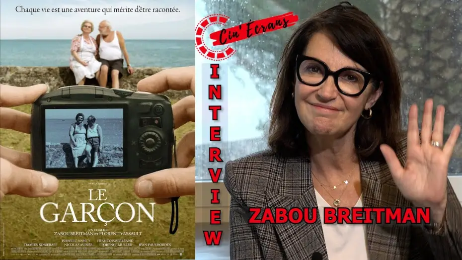 Video for the film The Boy — Le garçon - Interview Zabou Breitman