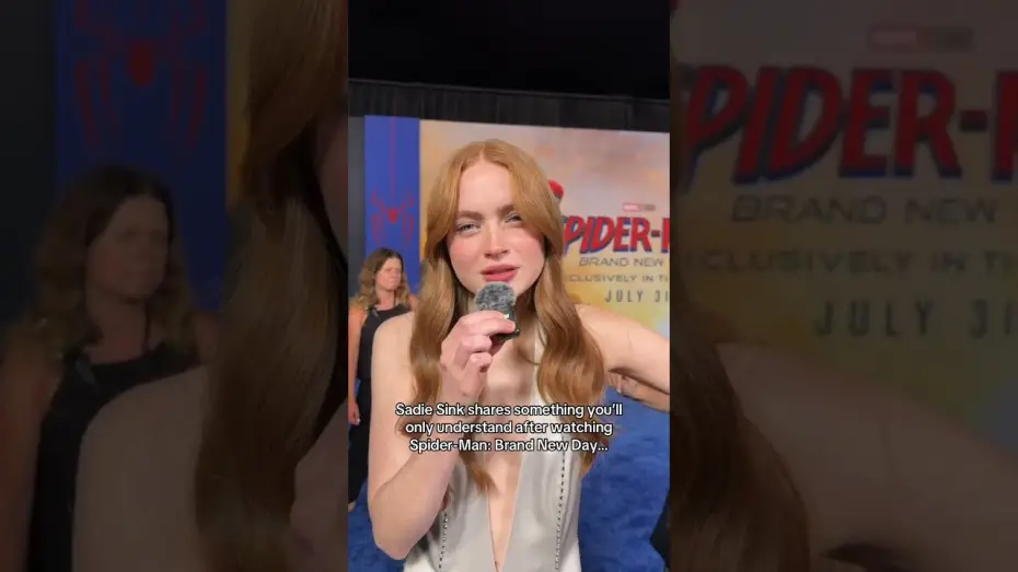 Video for the film Spider-Man: Brand New Day — A one word tease from Sadie Sink