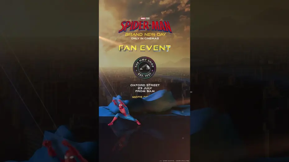 Video for the film Spider-Man: Brand New Day — Calling all Spider-Man fans!