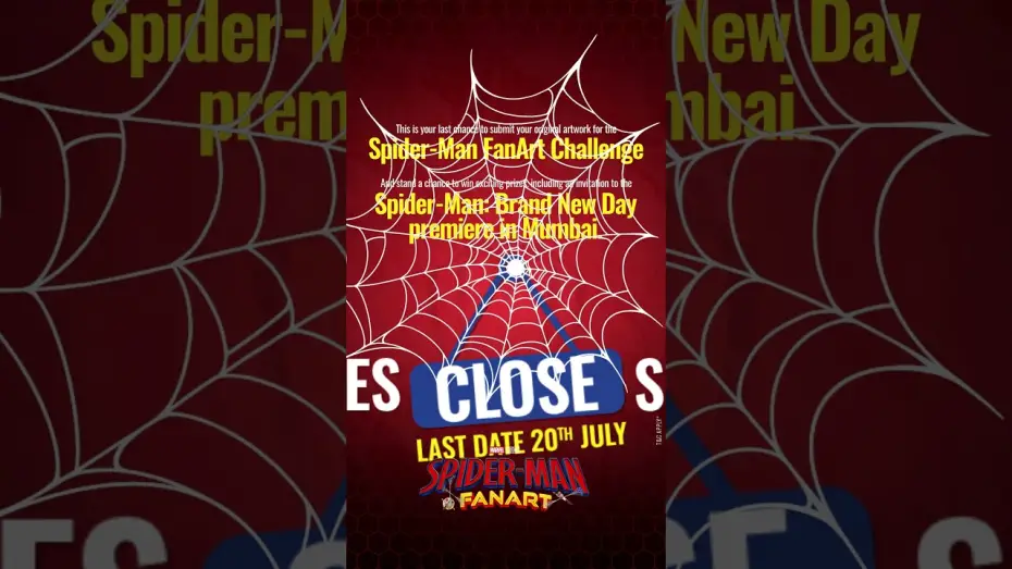 Video for the film Spider-Man: Brand New Day — The countdown is on. 🕷️ Hundreds of artists have already shared their artwork!