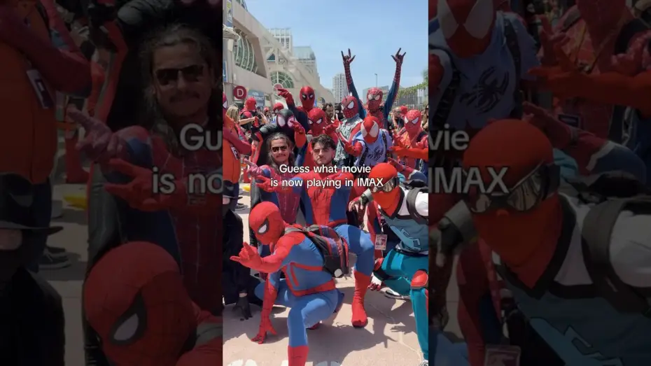 Video for the film Spider-Man: Brand New Day — SPIDER-MAN!!!