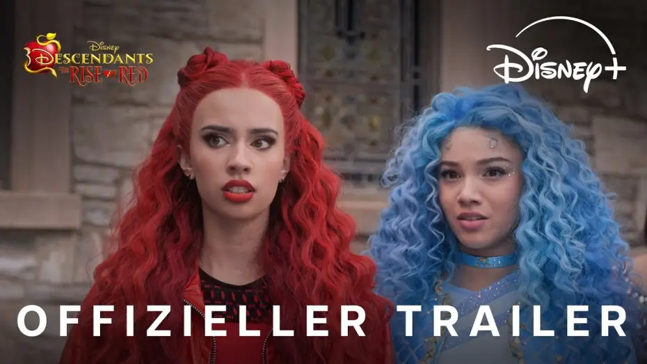 Video for the film Descendants: The Rise Of Red — Disney+ | Descendants: The Rise of Red I Offizieller Trailer I Deutsch