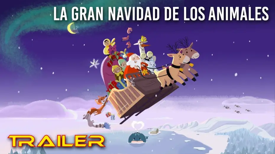 Video for the film Animal Tales of Christmas Magic — La gran Navidad de los animales - Tráiler español
