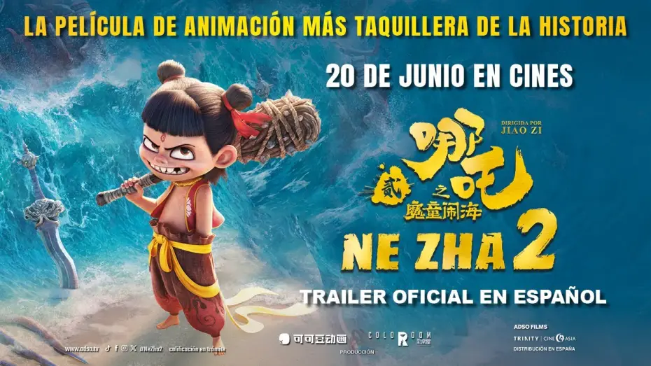 Video for the film Ne Zha 2 — NE ZHA 2 | Tráiler oficial doblado español | En cines 20 de junio