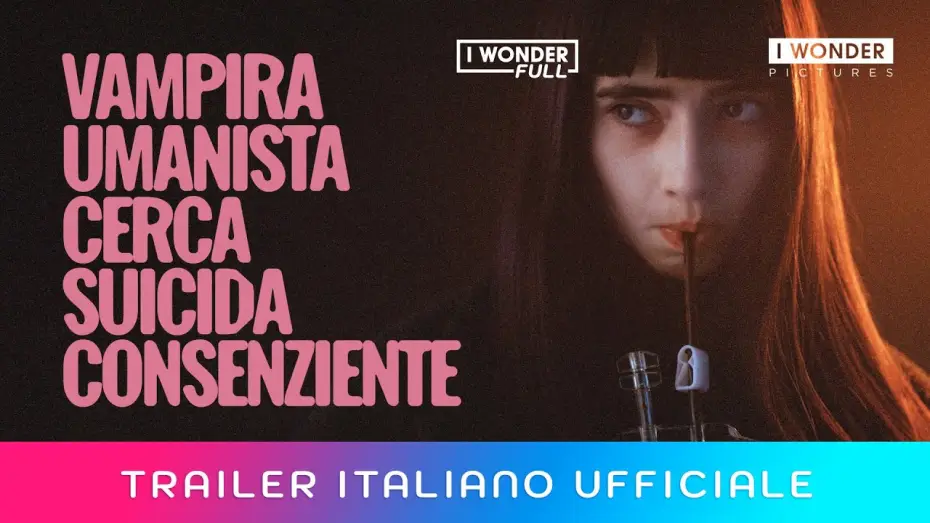Video for the film Humanist Vampire Seeking Consenting Suicidal Person — VAMPIRA UMANISTA CERCA SUICIDA CONSENZIENTE | Trailer italiano ufficiale HD