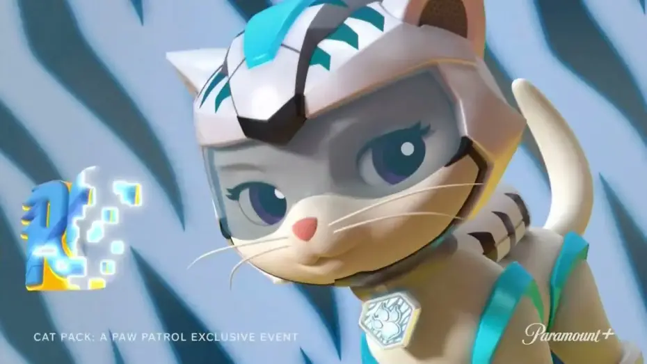 Video for the film Cat Pack: A PAW Patrol Exclusive Event — Cat Pack: A Paw Patrol Exclusive Event on Paramount+ (June 9, 2022)