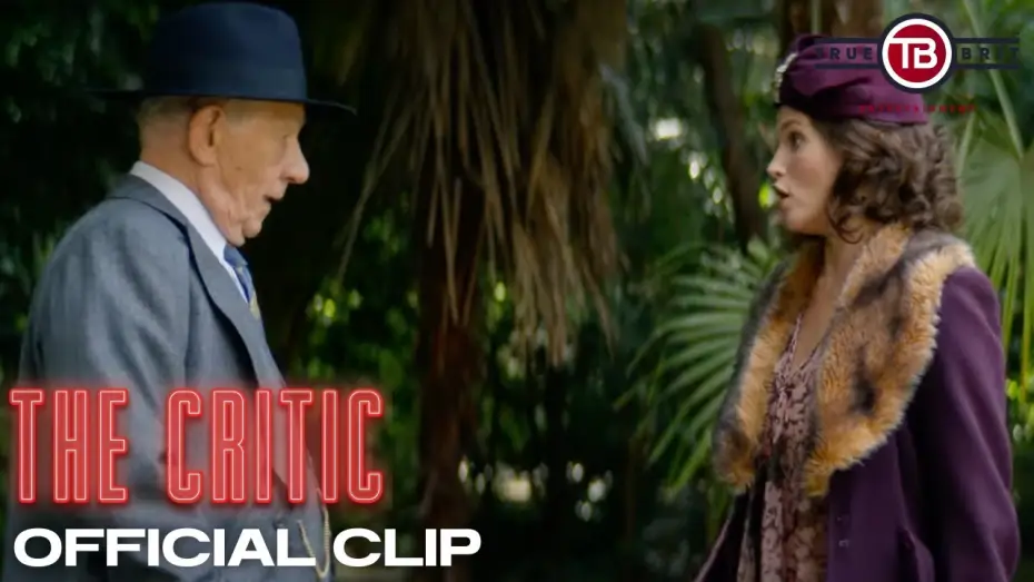 Video for the film The Critic — ‘The Actor Confronts The Critic’