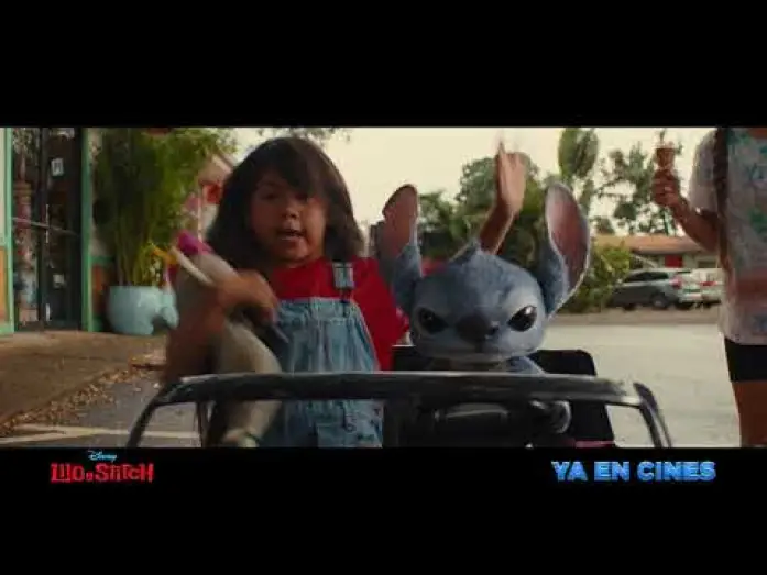 Video for the film Lilo & Stitch — Anuncio: "No es de este planeta"