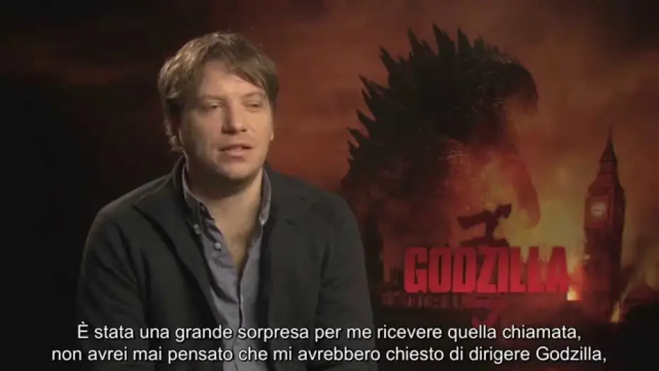 Video for the film Godzilla — Godzilla - Intervista al regista Gareth Edwards