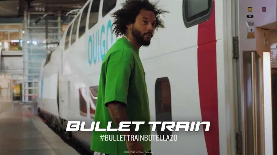 Video for the film Bullet Train — #BulletTrainBotellazo. Descubre la próxima parada de Marcelo junto a Rubius y más pasajeros.