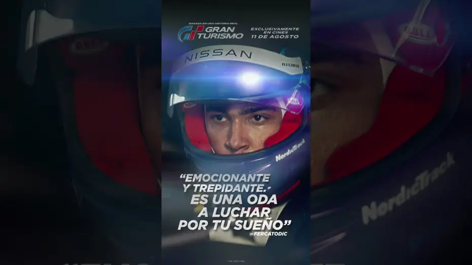 Video for the film Gran Turismo — Los sueños se hacen realidad