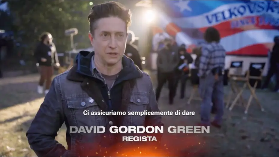 Video for the film Halloween Ends — Halloween Ends | Featurette "David Gordon Green sul set"