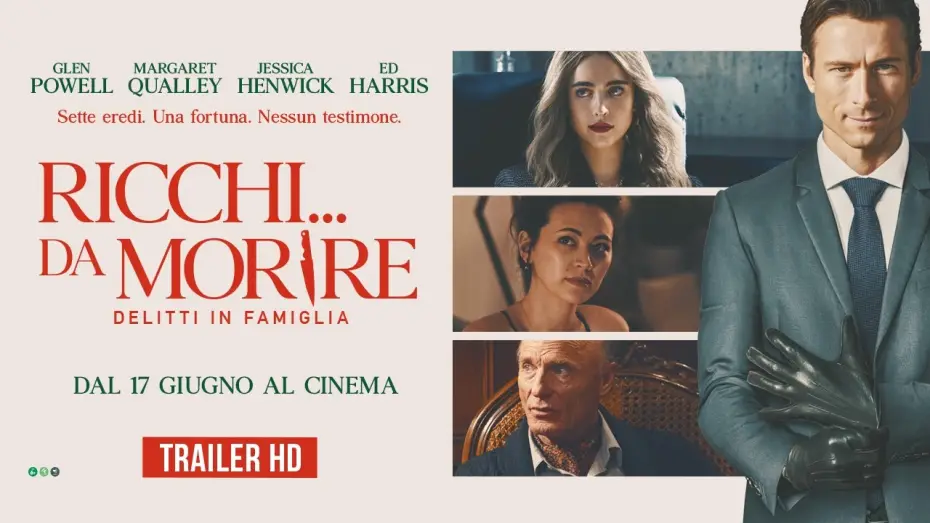 Video for the film How to Make a Killing — RICCHI... DA MORIRE - DELITTI IN FAMIGLIA con Glen Powell | Trailer ITA HD