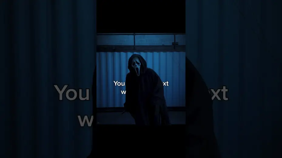 Video for the film Scream 7 — Wont Stop