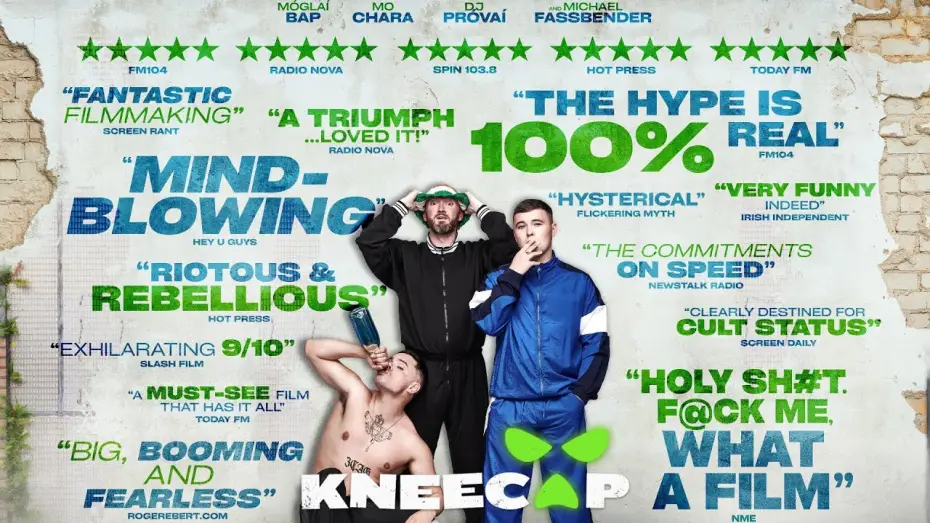 Video for the film Kneecap — Kneecap - Bande-annonce VOST