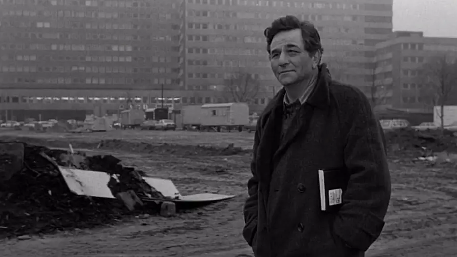 Video for the film Wings of Desire — Peter Falk in Wings of Desire