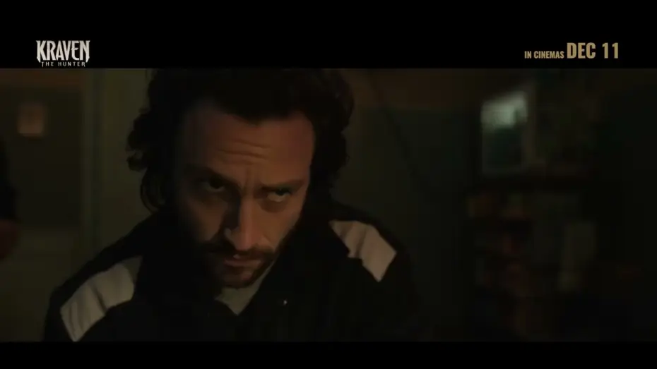 Video for the film Kraven the Hunter — In Cinemas Dec 11