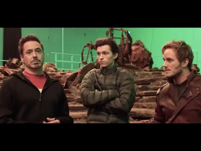 Video for the film Avengers: Infinity War — Avengers: Infinity War - Ora in produzione - Featurette