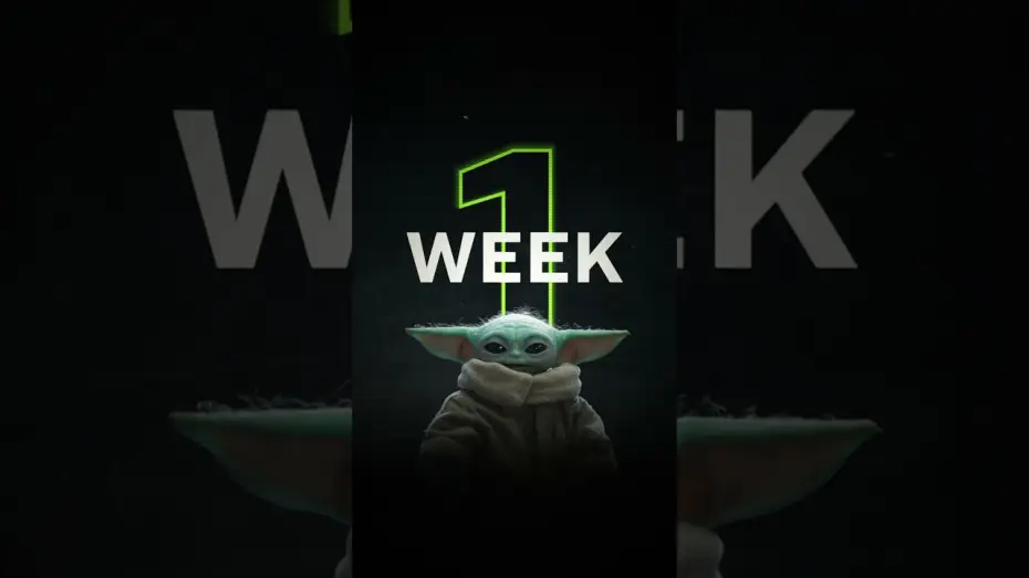 Video for the film The Mandalorian & Grogu — One Week