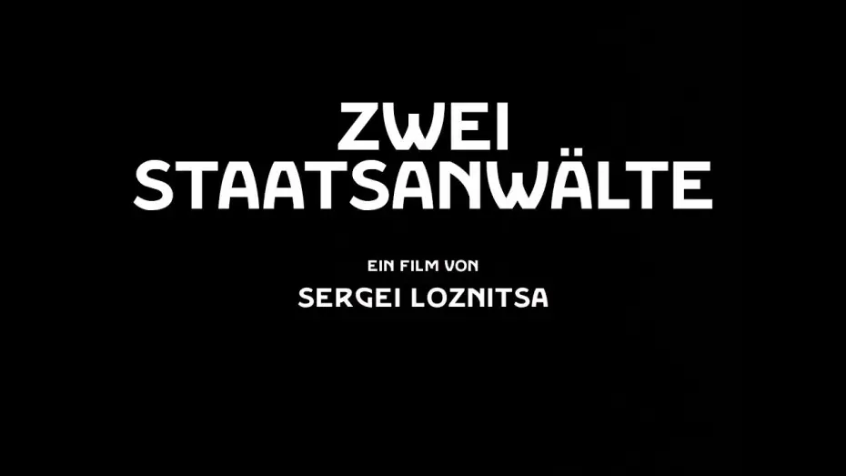 Video for the film Two Prosecutors — Zwei Staatsanwälte - Offizieller Trailer, ab 18.12.25 im Kino
