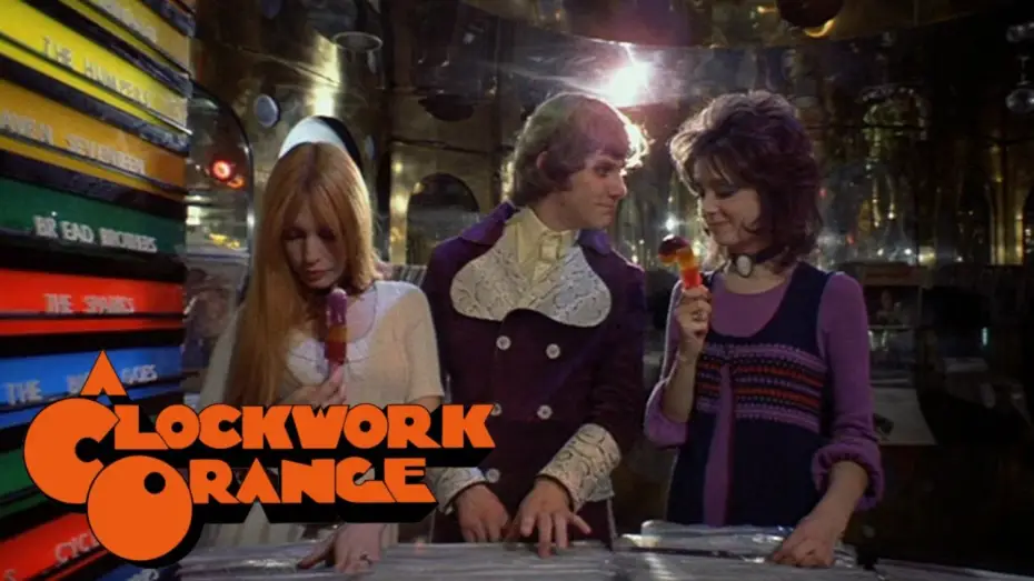 Video for the film A Clockwork Orange — A Clockwork Orange (1971) - Alex Visits the Record Shop