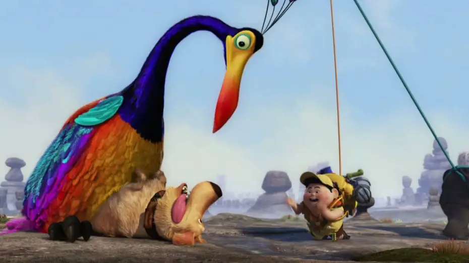 Video for the film Up — Là-Haut - Bande-annonce (avec la voix de Charles Aznavour) I Disney