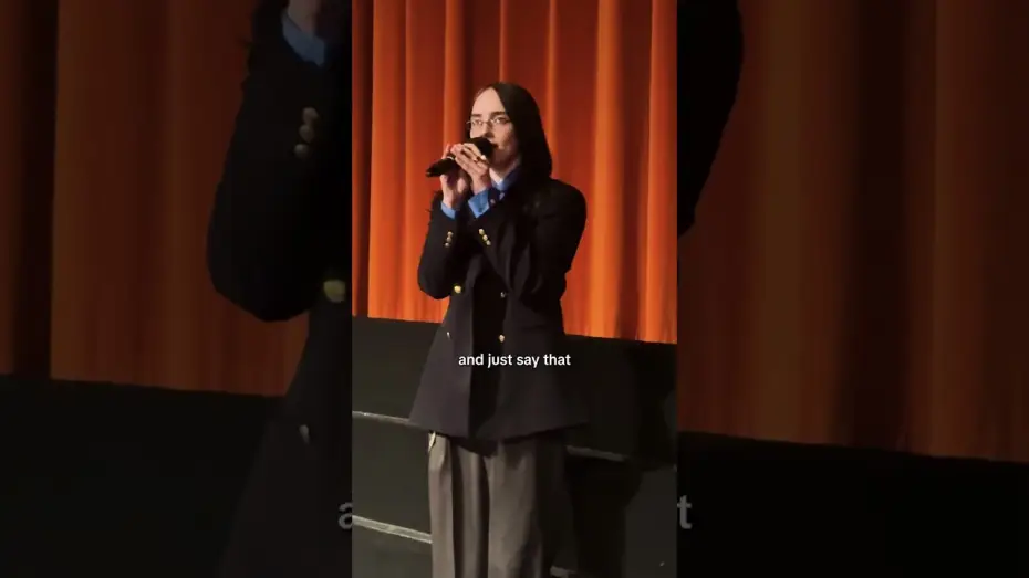Video for the film Billie Eilish - Hit Me Hard and Soft: The Tour (Live in 3D) — Surprise UK Premiere