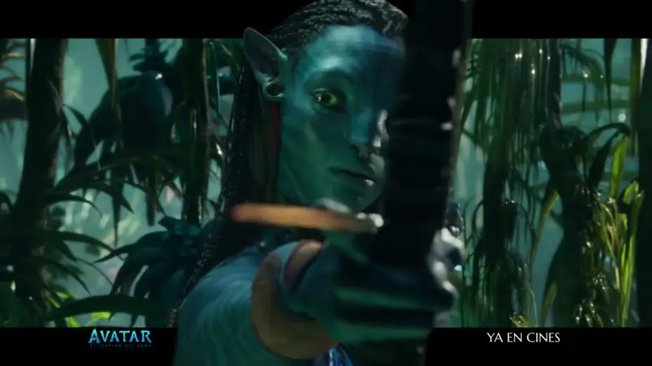 Video for the film Avatar: The Way of Water — Anuncio: 'El mar te rodea'