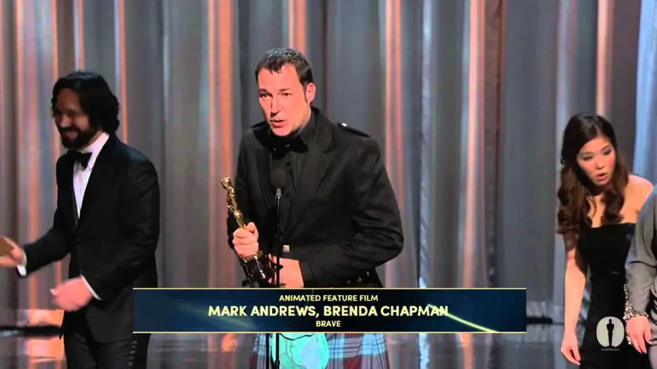 Video for the film Brave — "Brave" winning Best Animated Feature Film