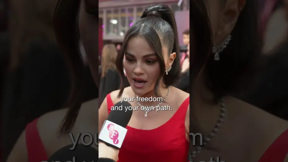 Video for the film Emilia Pérez — What Selena Gomez thinks audiences will get from watching her new film, Emilia Pérez #lff