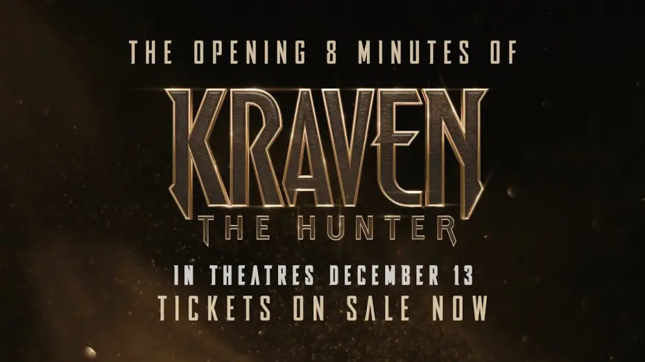 Video for the film Kraven the Hunter — Opening 8 Minutes