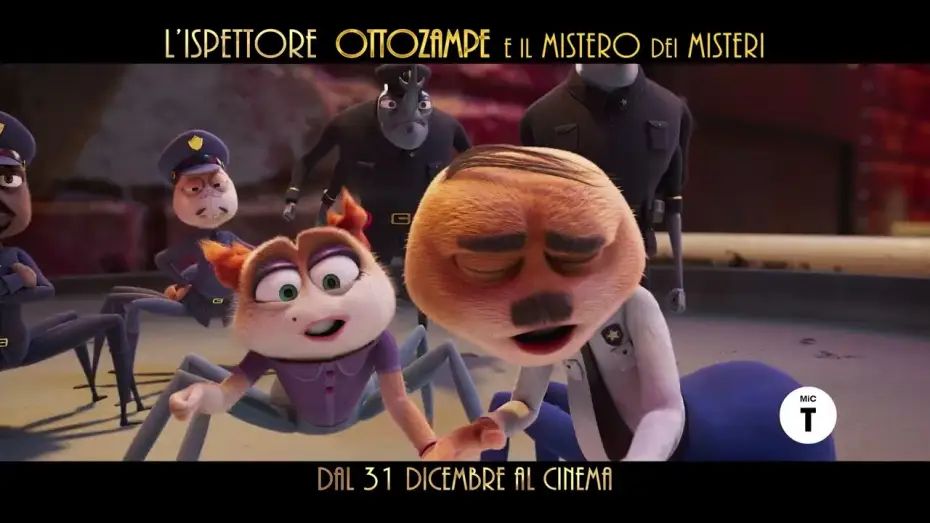 Video for the film Inspector Sun and the Curse of the Black Widow — L’Ispettore Ottozampe e il Mistero dei Misteri I Trailer Ufficiale