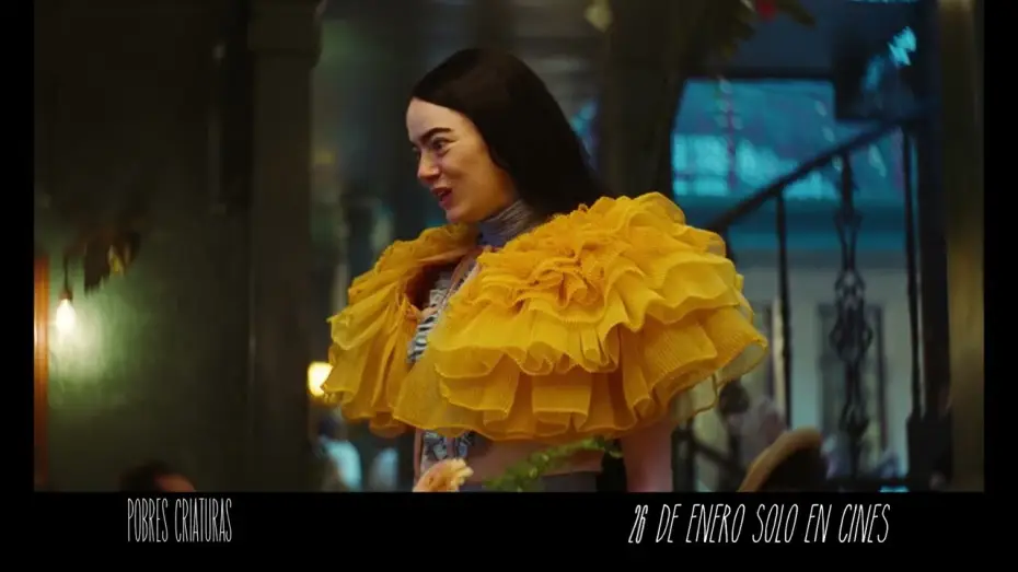 Video for the film Poor Things — Anuncio: 'De un ingenio maravilloso'