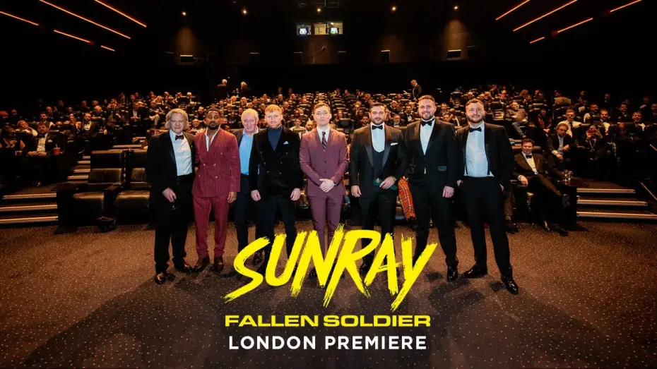Video for the film Sunray: Fallen Soldier — VUE Leicester Square London Film Premiere