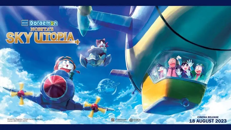 Video for the film Doraemon the Movie: Nobita's Sky Utopia — Doraemon the movie: Nobita's sky utopia Trailer | Adventure movie | Ster-Kinekor