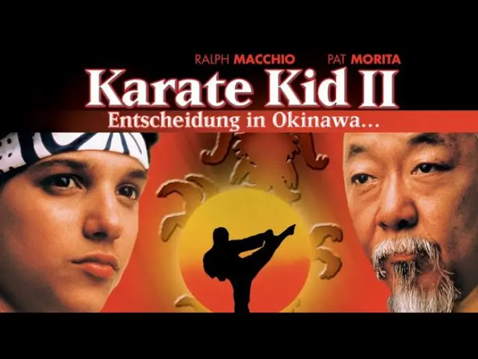 Video for the film The Karate Kid Part II — Karate Kid II - Entscheidung in Okinawa (USA 1986 "Karate Kid - Part 2") Trailer deutsch german VHS