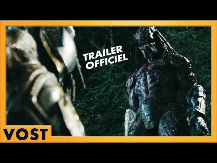 Video for the film The Predator — Bande-annonce 2 VOST