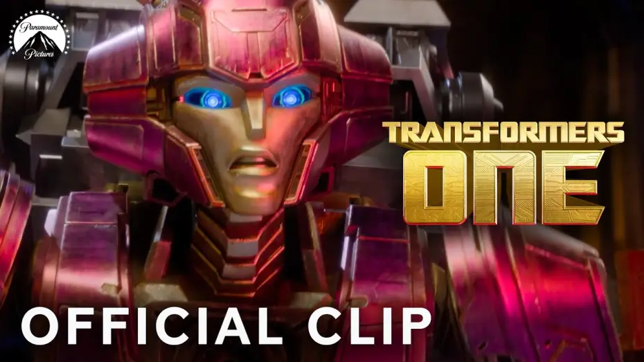Video for the film Transformers One — Scarlett Johansson Voices Elita-1