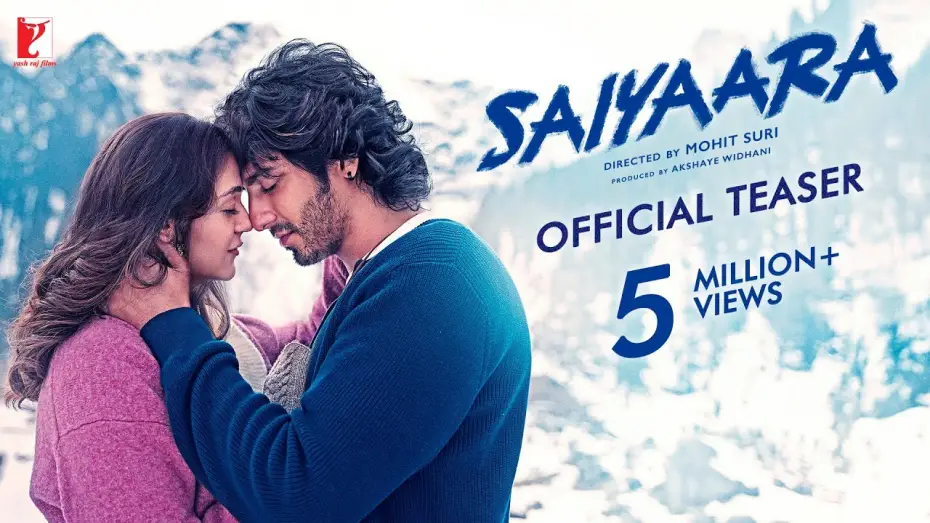 Video for the film Saiyaara — Official Teaser