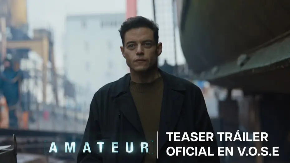 Video for the film The Amateur — Teaser Tráiler Oficial [VOSE]
