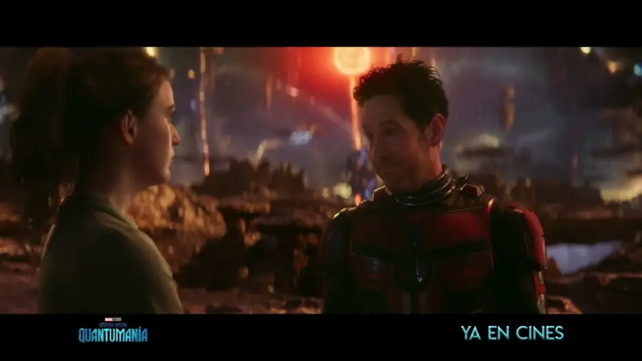 Video for the film Ant-Man and the Wasp: Quantumania — Anuncio: 'Este lugar'