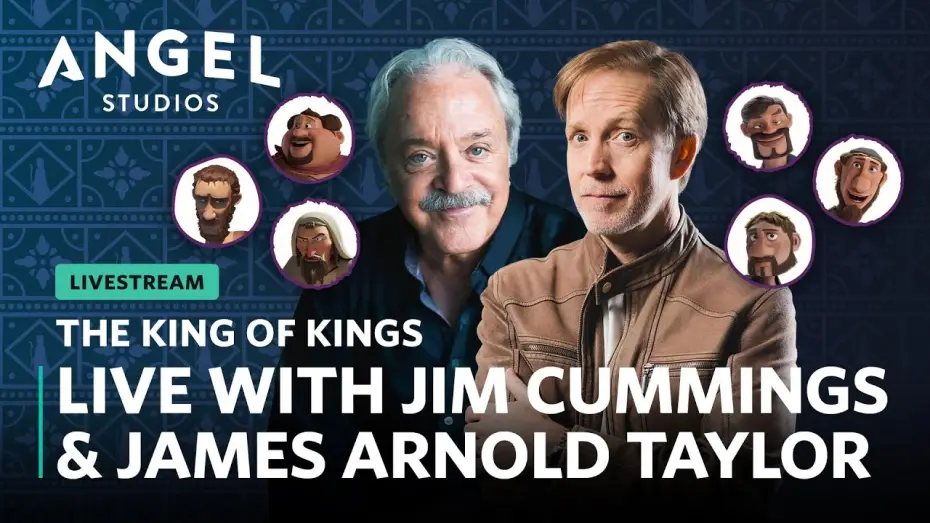 Video for the film The King of Kings — LIVE with Jim Cummings and James Arnold Taylor
