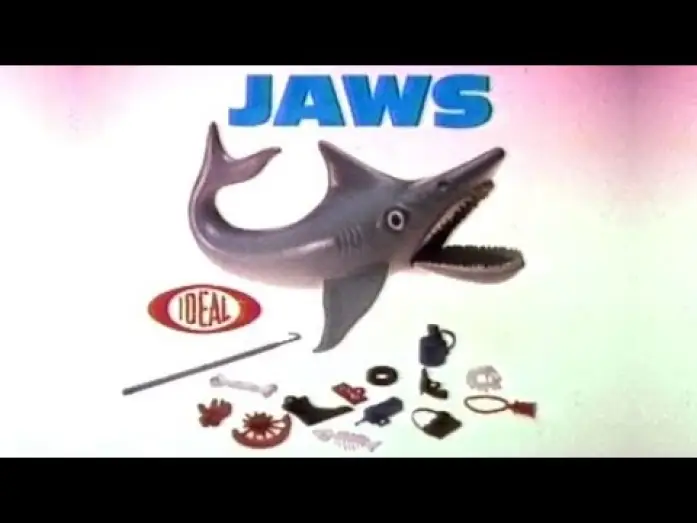 Video for the film Jaws — JAWS Game From Ideal - "You Against The Great White Shark!" (Commercial, 1979) 🦈