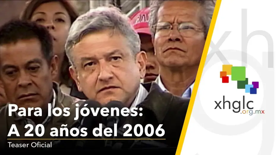 Video for the film Para los jóvenes: a 20 años del 2006 — Para Los Jóvenes: A 20 años del 2006 (Teaser Oficial)