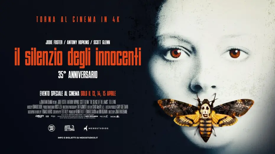 Video for the film The Silence of the Lambs — IL SILENZIO DEGLI INNOCENTI - Al cinema il 13, 14, 15 aprile - TRAILER