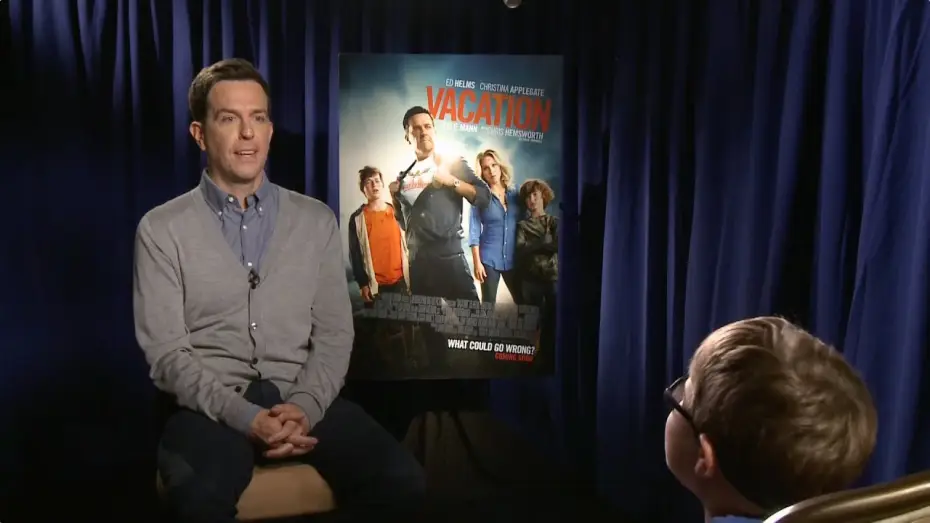 Video for the film Vacation — Ed Helms Interview